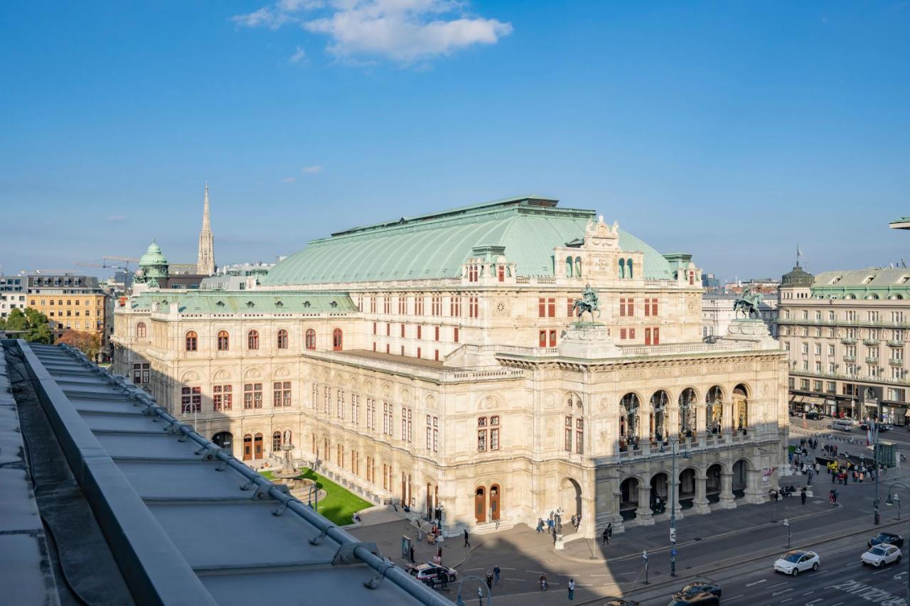 Penthouse Staatsoper Apartment Wina Bagian luar foto